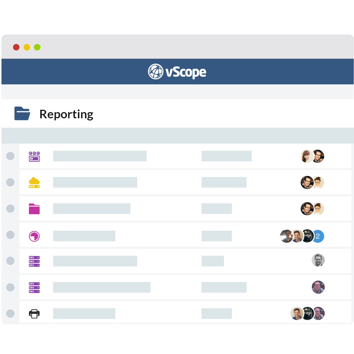 How to work with reporting